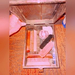 Vintage Griffin Shinemaster Shoes Box